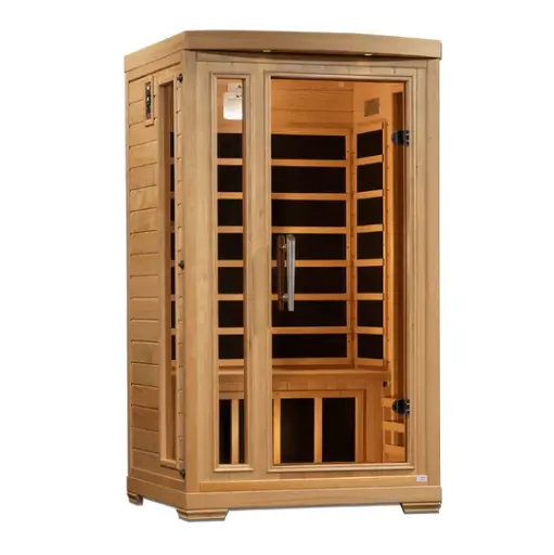 [P6‐H106‐02] Pro 6 Madison Near Zero EMF Far Infrared Sauna Tinted Glass 1-2 Person
